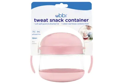Produktbild von Ubbi Snackbehälter Vogelform kippsicher Verschüttschutz 12,7x9,53x8,89 cm