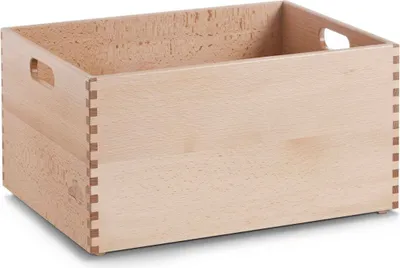 Produktbild von Zeller Allzweckkiste, Buche lackiert 40x30x21