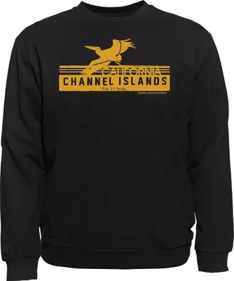 Produktbild von Übergrößen Sweatshirt AHORN SPORTSWEAR Channel Island orange Schwarz 8XL