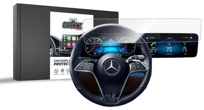 Produktbild von Keramische Autodisplayfolie für Mercedes E-Klasse Cabrio (2020-2023), Grizz Protector