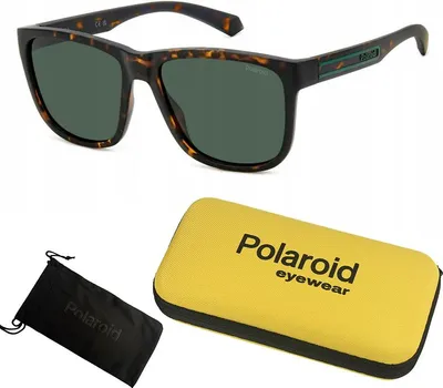 Zdjęcie produktu dla Okulary przeciwsłoneczne + etui Polaroid PLD 2155/S 57UC Oryginał