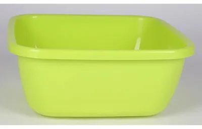 Produktbild von 12x Schüssel Set 38x38x15,5cm eckig 15L Schalen Haushalt Wannen