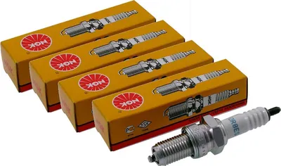 Produktbild von 4x NGK Zündkerze 5423 DR8ES Set für Honda Kawasaki Triumph Suzuki XR4CS, RA8Y