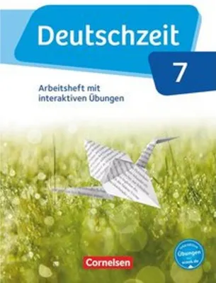 Obrázek produktu pro Deutschzeit 7. Schuljahr - Allgemeine Ausgabe - Arbeitsheft mit interaktiven Übungen auf scook.de