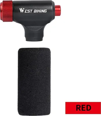 Obrázek produktu pro Mini CO2 Inflator Bike Pump Super rychlé nafukování pneumatik Přenosná cyklistická pumpa Hliníková slitina Trubka pneumatiky Vysokotlaká ruční pumpa Inflátor Cyklistická pumpa na pneumatiky Cyklistická vzduchová pumpa Horské silniční cyklistické příslušenství pro MTB Bike Pump