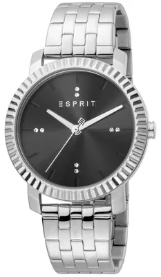 Obrázok produktu pre Esprit ES1L185M0055 Menlo Silver Black dámske hodinky strieborné
