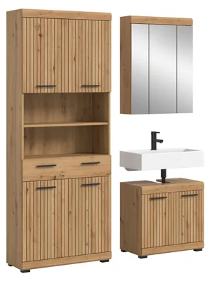 Produktbild von Badezimmer-Set Scout 2 | Artisan Eiche | 3-teilig ohne Aufsatzleuchte