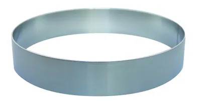 Produktbild von Tortenring Dessertring Kuchenring aus Aluminium, Randhöhe 7 cm