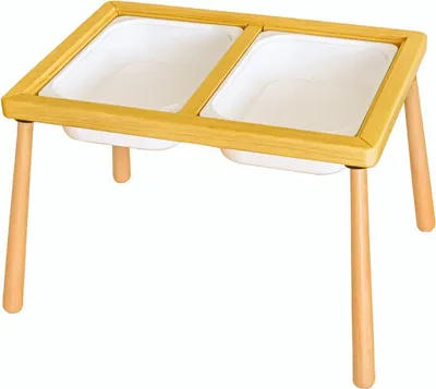 Immagine prodotto di Skye Decor, Mini Table - White, tavolo per bambini, 100% PINO, bianco, 53 x 74 x 52 cm
