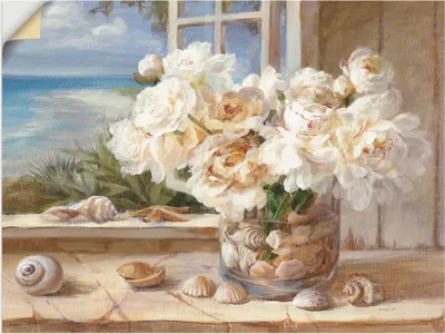 Produktbild von ARTland Wandbild, selbstklebend Am See Größe: 80x60 cm