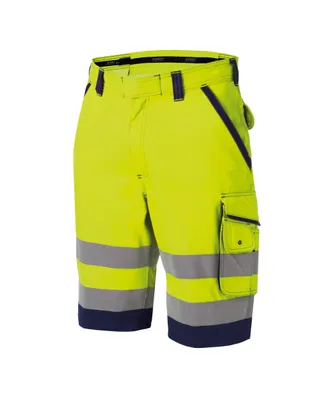 Productafbeelding van Dassy veiligheidskort Lucca PESCO74, maat 53, neongeel/cementgrijs