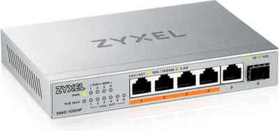 Zdjęcie produktu dla Zyxel XMG-105HP, Nie zarządzany, 2.5G Ethernet (100/1000/2500), Obsługa PoE