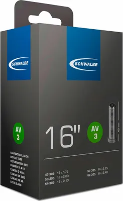 Obrázok produktu pre Schwalbe AV3, Ventil, 16", 47 - 62 mm, 4 cm, Čierna, 115 g