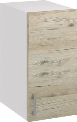 Produktbild von Roe Furniture | Küchenhängeschrank 40 cm - Eiche Bordeaux - Braun - Küchenhängeschränke - Küchenzeilen - Küchen Hängeschrank - Küche - G40