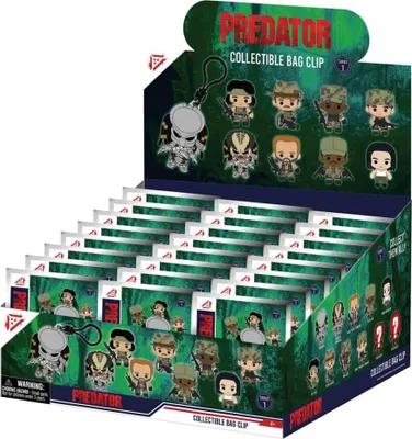 Produktbild von Predators 3D PVC-Taschenanhänger Serie 1 Display (24)