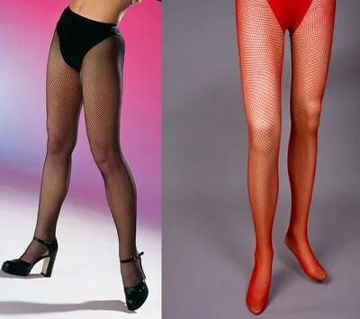 Produktbild von Netzstrumpfhose mit Slip Karneval Fasching, Farbe:rot