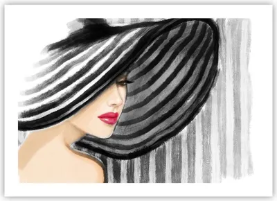 Produktbild von Poster - Poster ohne Rahmen - frau stil mode - 70x50 cm - Wand Bild - Wanddeko - Wandbilder - Kunstposter - Wandposter - Bilder - Kunstdruck - Wanddekoration - Wandbild - P2XAA70x50-3926