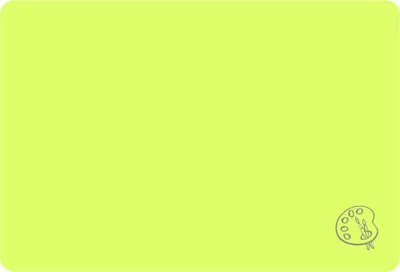 Immagine prodotto di BIURFOL Podkładka A3 neon żółty - ochrona biurka, rysowanie