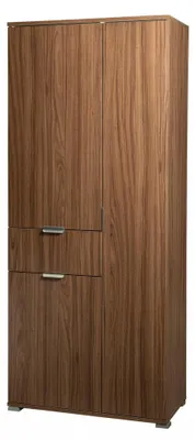 Immagine prodotto di Armadio 3 Ante 1 Cassetto 75x38x174 h cm in Truciolare bilaminato Marrone