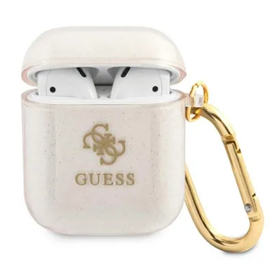 Immagine prodotto di Guess Gua2Ucg4Gd Airpods 1/2 Cover Złoty/Collezione Glitter Oro