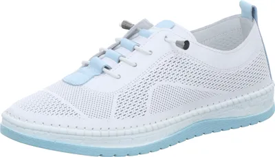 Produktbild von Cosmos Comfort Damen-Slipper Weiß-Hellblau, Farbe:weiß, EU Größe:42