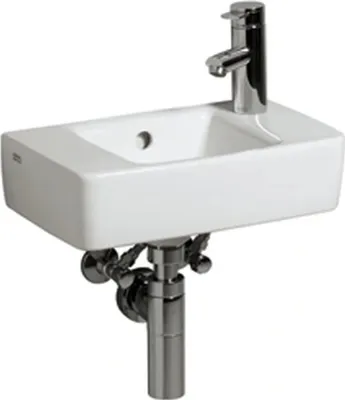 Produktbild von Geberit Renova Compact HWB 400x250mm, HL rechts, oÜL, 1 Stk.