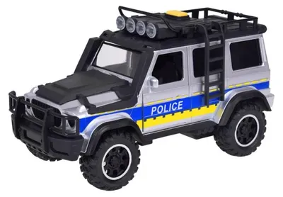 Obrázok produktu pre Terénne policajné vozidlo + zvuk, svetlo Jokomisiada