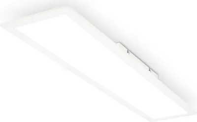 Produktbild von BRILONER SIMPLE LED Deckenleuchte Bad, IP44 Spritzwasserschutz, Neutralweißes Licht, weiß, 78 x 18 x 6,5 cm