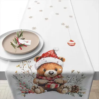 Productafbeelding van Ambiente: Tafelkleed – Het cadeau van Teddy