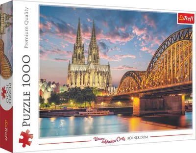 Produktbild von Trefl Puzzle Kölner Dom, 1000 Teile, 68 x 48 cm, 93546