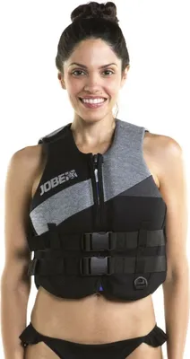 Produktbild von Jobe Neo Vest Women black/Cool Gray Weste Schwimmweste Wassersport Surfen Kiten Wasserski Jetski Damen Gr. 109-113cm (XL)