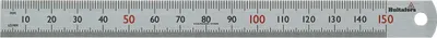 Immagine prodotto di Hultafors Stahlmaßstab (Halb-) Milimeterteilung, Länge 15 cm, aus Stahl