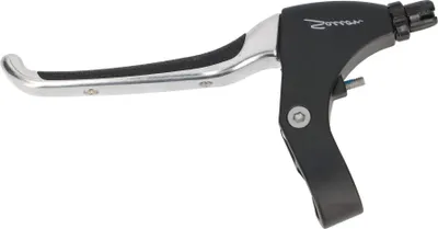 Produktbild von Bremshebel 4 Finger schwarz Alu Leder links