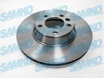 Produktbild von SAMKO Bremsscheibe Vorne Links für VW Touareg (7LA, 7L6, 7L7) 350mm A1016V