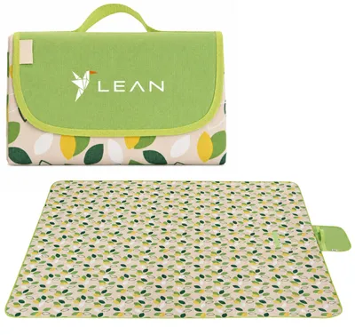 Productafbeelding van Picknick Stranddeken Opvouwbaar Lean Patterns 200 X 200cm