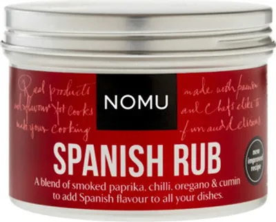 Image de Mélange d'épices Nomu Barbecue Rub « Spanish » 60 g (mélange espagnol)