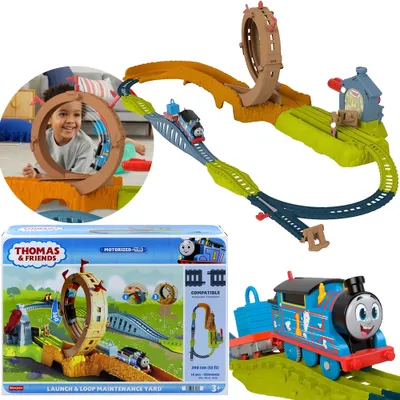 Produktbild von Fisher-Price Thomas & seine Freunde HJL20, Zug- & Schienen-Set, 3 Jahr(e), Kunststoff, Mehrfarbig