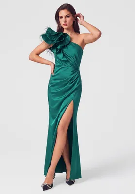 Produktbild von LARICA Kleid elegantes Design Sommerkleid LA-OM-DLR451 green XL