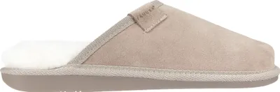 Produktbild von Vanuba - Damen Hausschuhe Moderne Pantoffeln Echtleder Lammfell Natur Wolle D016 Beige-Weiß, Größe 41 EU
