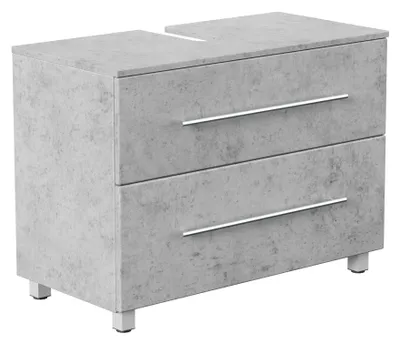 Produktbild von Universal Unterbau auf Standfüßen 85 cm SoftClose beton : Beton Varianten: Beton