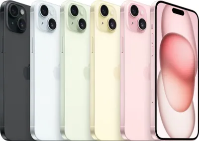 Zdjęcie produktu dla Apple iPhone 15 Plus , 17 cm (6.7"), 2796 x 1290 px, 512 GB, 48 MP, iOS 17, Żółty