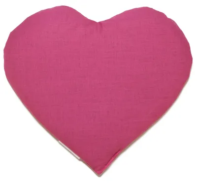 Productafbeelding van Korrelkussen Hartvorm 30x25 cm Roze