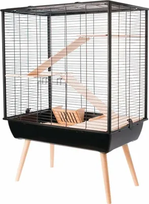 Obrázok produktu pre Zolux Cage Neo Cozy Large Rodents H80 black color