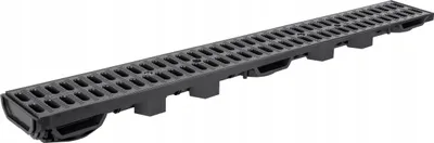 Image de ÉVACUATION LINEAIRE A15 Caniveau H55 Grille en plastique