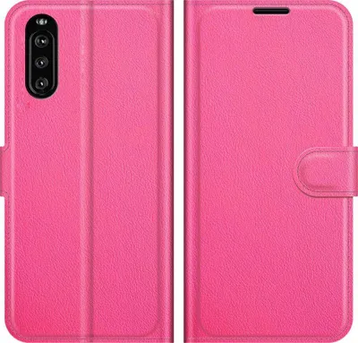 Produktbild von Mobigear Classic  Sony Xperia 10 III Hülle Klapphülle Geldbörse - Magenta