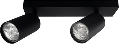 Produktbild von C-Light Aufbau Spot 2-flammig GU10 692 schwarz