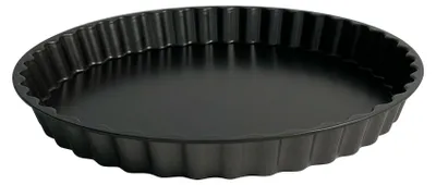 Obrázok produktu pre Forma na quiche a koláče s nepriľnavým povrchom s rozmermi približne 28 x 3 cm