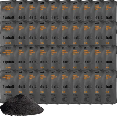 Produktbild von 1000 kg Asfaltová směs za studena 0-8 mm Opravný asfalt Asfaltová směs za studena 40 x 25 kg