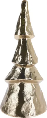 Immagine prodotto di Albero di Natale dorato in metallo (24,5 cm)