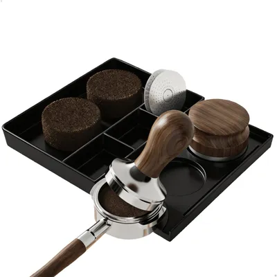 Kaffeekapselhalter aus Silikon, Klopfbox, Kaffeezubehör